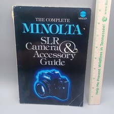 The Complete Minolta SLR Camera And Accessory Guide - Paperback - 168 Pages