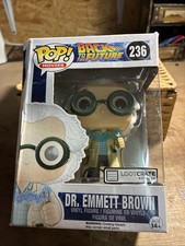 Back to the Future Loot Crate Exclusive Doc Brown Funko Pop #236 Pop Vinyl