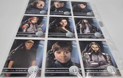 2014 Cryptozoic Ender's Game Character Foils RF01 - RF13 KOMPLETT + M13 Kostüm