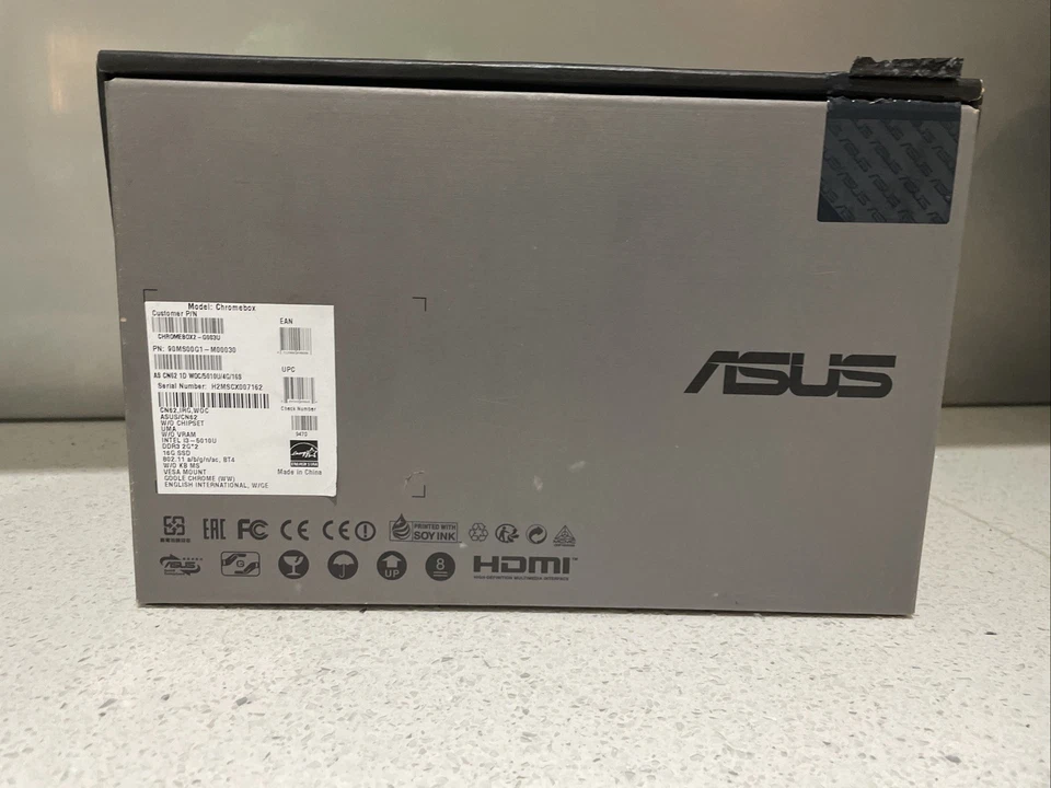 ASUS Chromebox CN62 Intel Core i3-5010U 4GB RAM 16GB SSD w/ Power Supply - Image 3 of 4