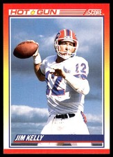 Jim Kelly 1990 Score #318 Buffalo Bills NFL READ FREE SHIPPING AutographDen
