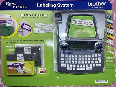 Brother Labeling System PT-1880C P-Touch Label Maker New & Sealed (NOS)