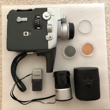 Canon Motor Zoom 8 EEE Vintage 8mm Film Camera with Case