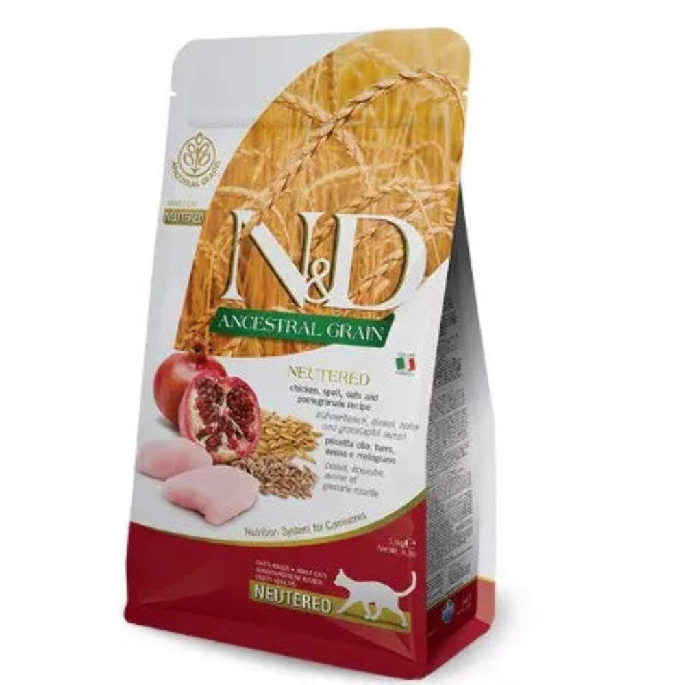 N&D Low Farmina® N&D Ancestral Grain Feine Chicken & Pomegranate 5000 G Pellets - Immagine 2