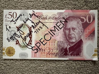 Signed Prop Note - James May 