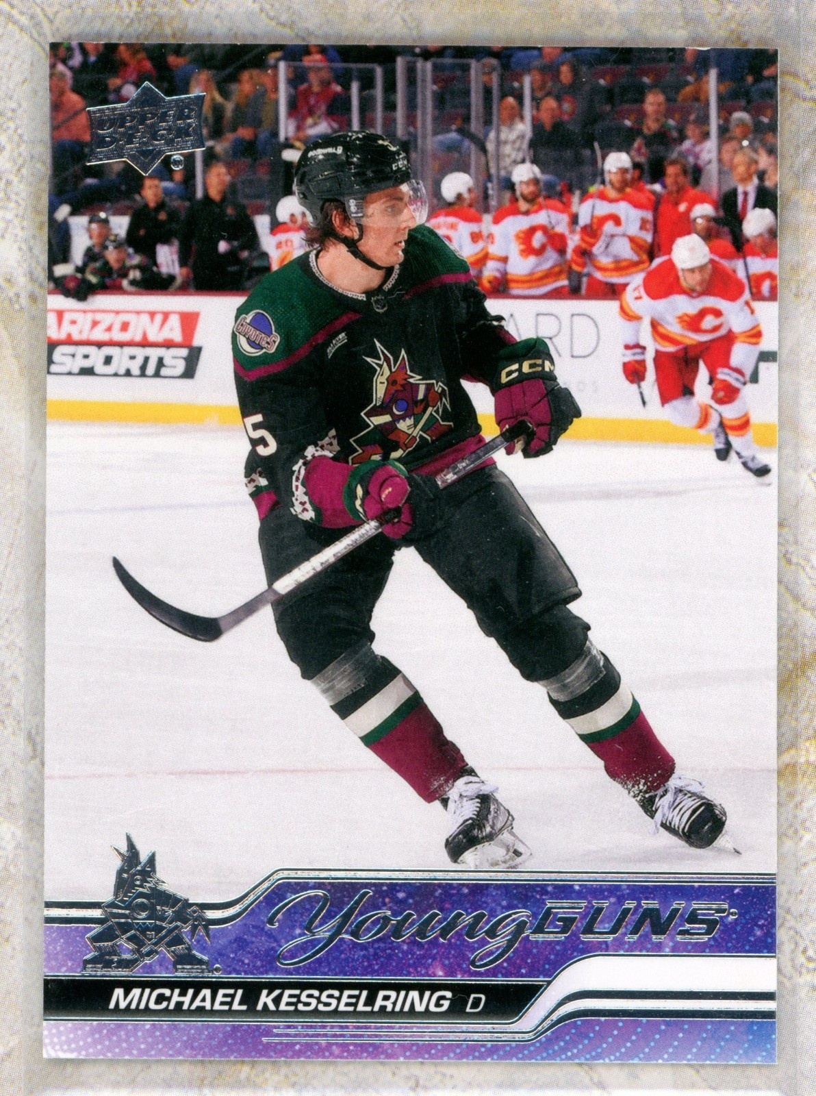 2023-24 Upper Deck Hockey Series 2 Young Guns YG #481 Michael Kesselring