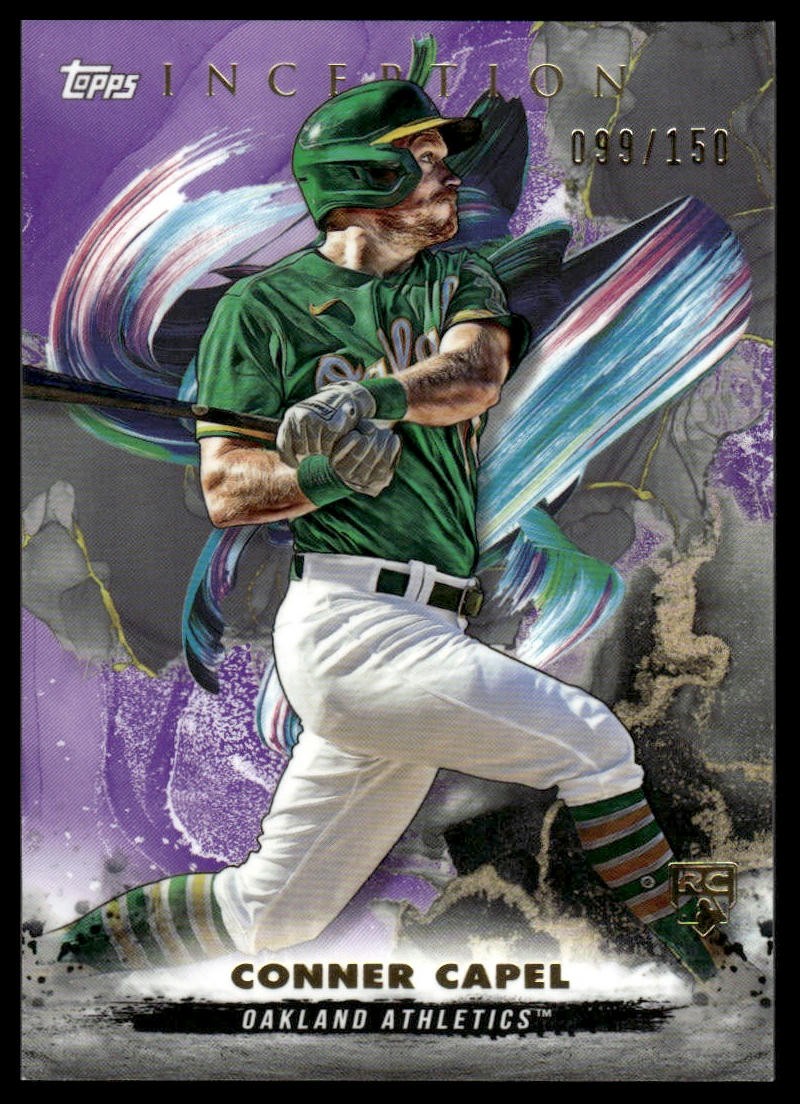 2023 Topps Inception #25 Conner Capel Purple #/150