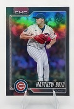 2026 Topps Matthew Boyd Black Rainbow Foil /10 Detroit Tigers SSP