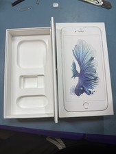 iPhone 6s Plus 64gb Silver EMPTY BOX ONLY