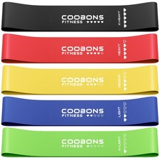 Resistance Bands for Working Out, Exercise Bands Resistance Bands Set with 5 ...