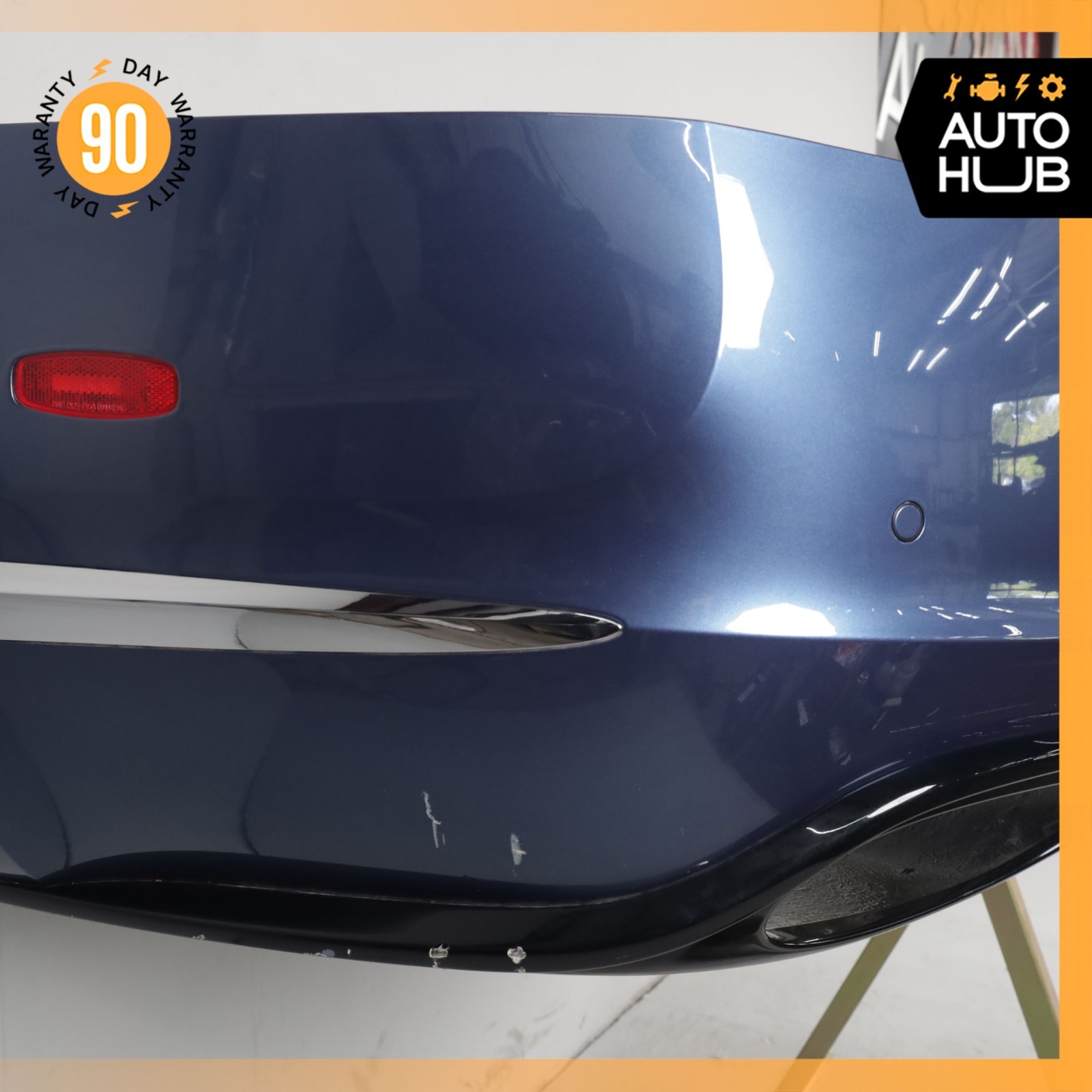 13-15 Bentley Continental GTC GT V8 S Rear Bumper Cover Assembly Blue OEM