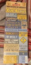 K Company Boy Scouts Of America Embossed Scrapbook Stickers Cub Scouts