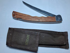 SCHRADE+ MIGHTY ANGLER MA6 FOLDING FILLET KNIFE LOCKBACK W/ SHEATH USA VERY NICE