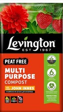 Levington PEAT FREE Multipurpose Compost, 50 Litres, Brown 0.36 per litre