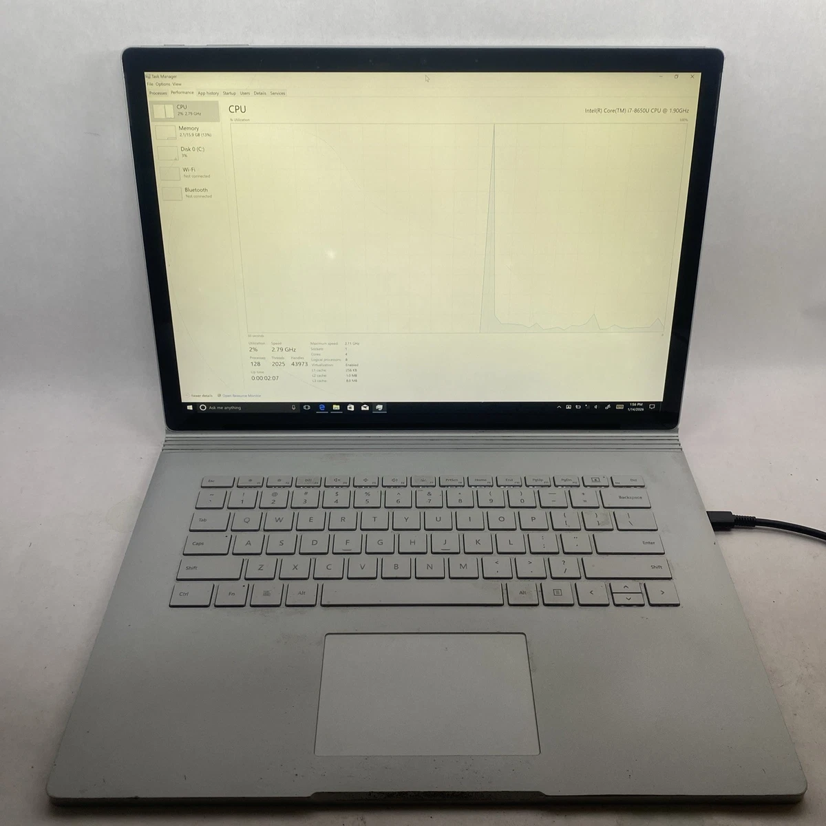 Microsoft Surface Book 2 Intel Core i7 8th Gen. 16 GB RAM PC