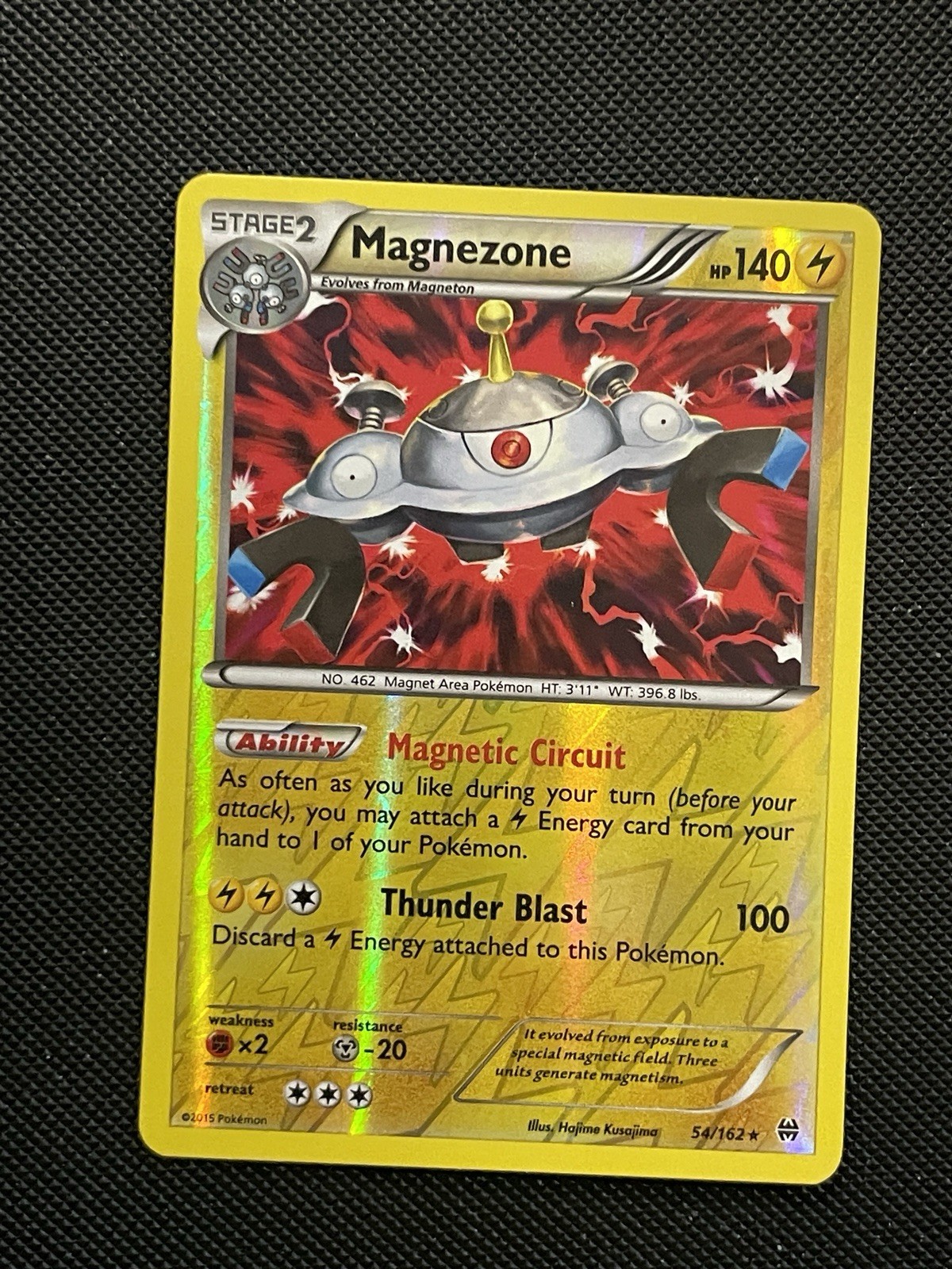 Magnezone 54/162 Reverse Holo XY BREAKthrough Pokemon TCG LP