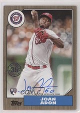 2022 Update 1987 Topps Baseball Gold 1/50 Joan Adon #87BA-JA Auto 0t1i