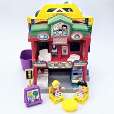 ©2008 Mattel FISHER PRICE LITTLE PEOPLE Playset LEARN ABOUT TOWN STADTHAUS Sound