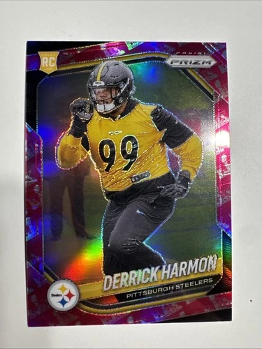 2025 Panini Prizm - Rookies Derrick Harmon #368 Super Bowl LX Prizm /60 (RC)