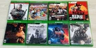8 Xbox One Game Lot-Red Dead Redemption 2, Witcher 3, Mass Effect, Disco Elysium