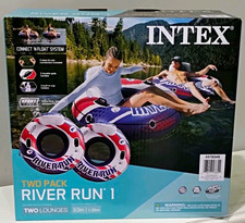 Intex River Run 1 Two Pack Inflatable River Tube Lounges