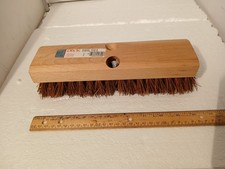 New Never Used 10" Heavy Duty DECK BRUSH by National Brush Co. Made in USA