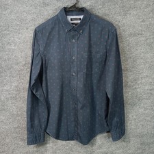 Banana Republic Button-Down Tailored Slim Fit Shirt Custom 078 Wash Shirt Medium