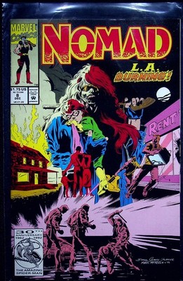 Nomad #8 (1992) L.A. Burning Marvel Comics Superhelden - Zustand VF/NM