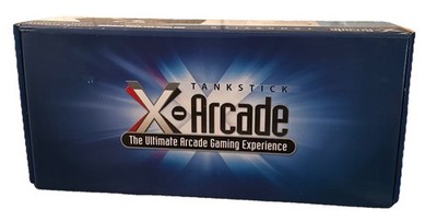 X-ARCADE Tankstick 2 Player Game Controller 2 Joysticks Trackball Original Box