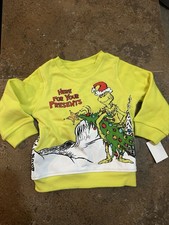 The Grinch Christmas Unisex Toddler Sweater Size 18 Months