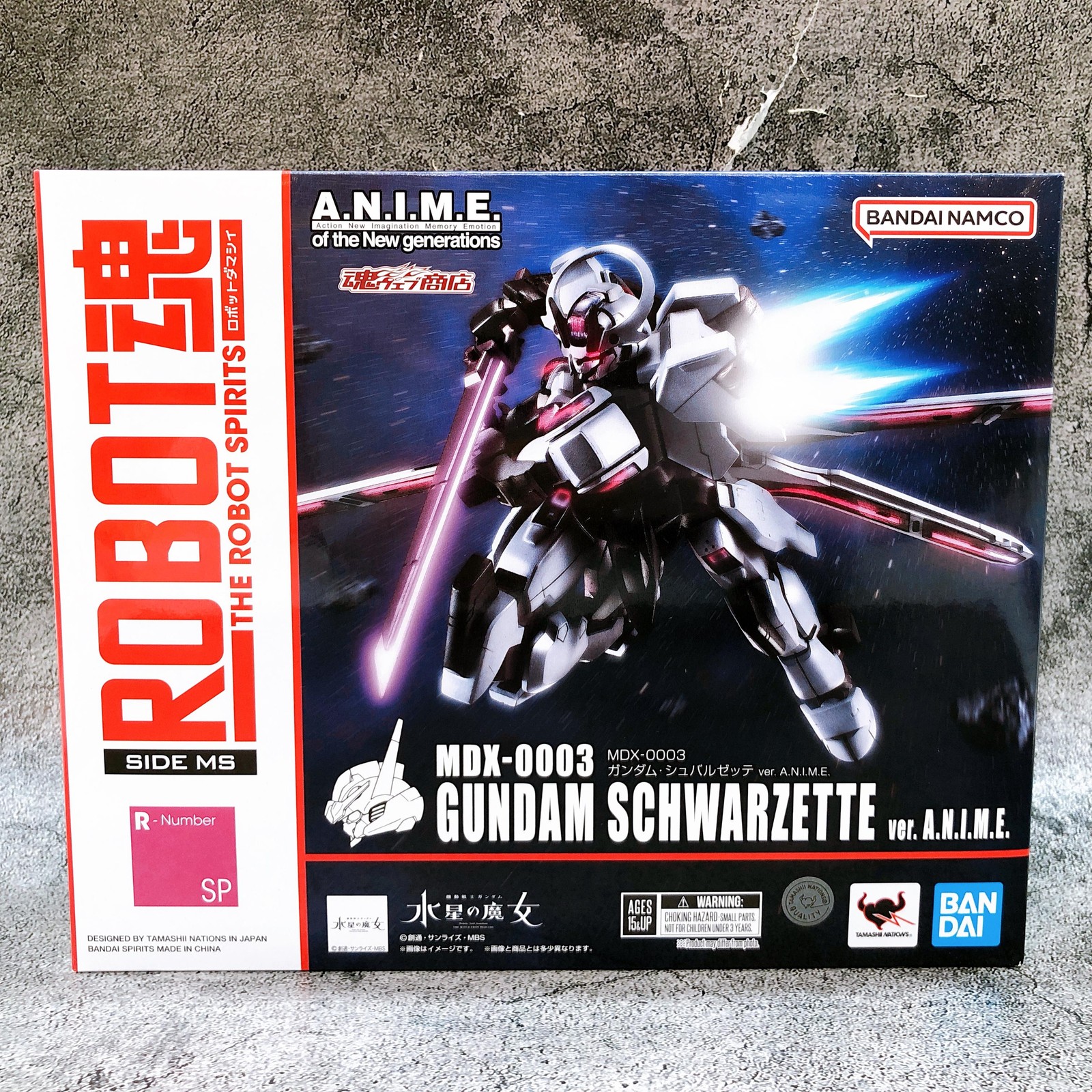 Robot Spirits MDX-0003 Gundam Blackette ver. A.N.I.M.E. Figura de acción Bandai