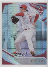 2019 Panini Chronicles Phoenix Hyper Prizm 203/299 Aaron Nola #13 0a3
