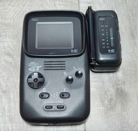 NEC PC Engine GT Console w/ TV Tuner PI-TG6 Power On For Parts Junk Rare