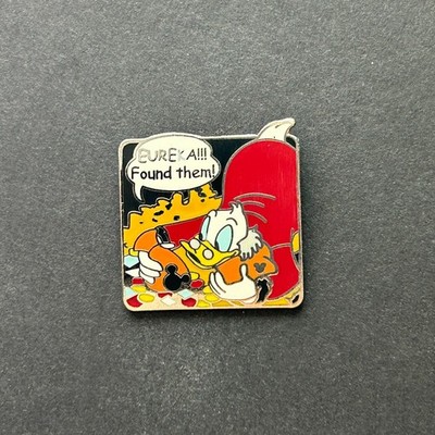EUREKA Found them - Scrooge McDuck Comic - Cast Lanyard Series Disney Pin 44570
