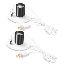 Set Blow Mold Light Kit Replacement,E7 E6 Single Bulb Cord Kit for 2