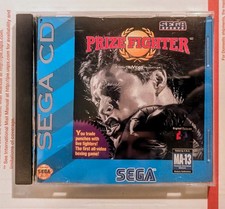 1993 Prize Fighter Sega CD Video Game Disc And Case