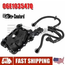 Oil Separator PCV Valve Vent Trim Kit 06E103547AB For AUDI A6 A7 A8 Q5 Q7 S4 3.0
