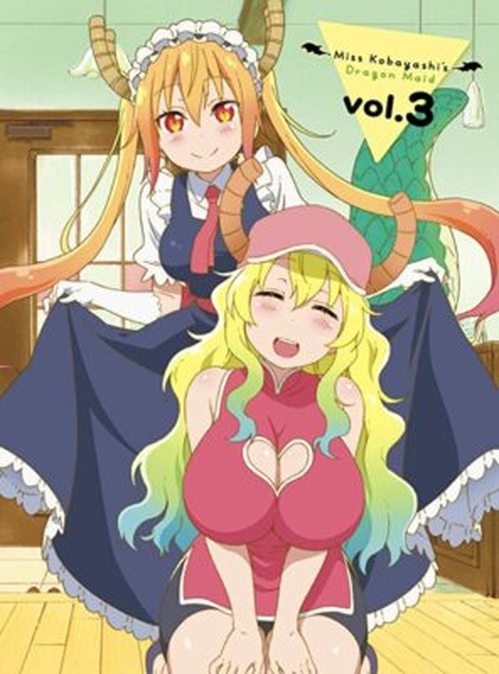 [Region 2] Miss Kobayashi's Dragon Maid Vol.3 Limited Edition DVD Booklet Card