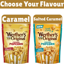 Werther's Original Caramel & Salted Popcorn 140g – Gourmet Perfect Snacking UK