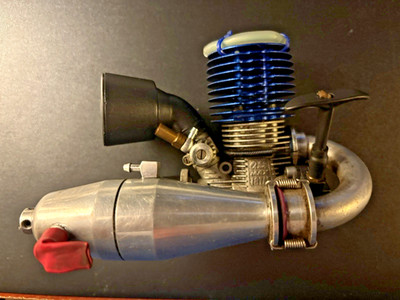 Rare O.S. Max 18TM Nitro RC Engine -C