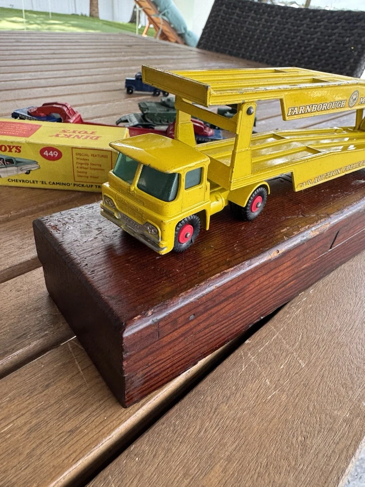 Matchbox Lesney Guy Warrior Car Transport - Yellow - Vintage King Size K-8 - Image 2 of 4