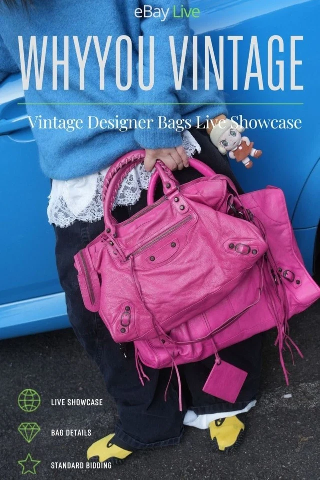 Step into the world of vintage luxury with WHYYOUVINTAGE 💼🤍