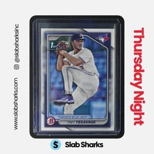 2024 BOWMAN DRAFT #BD-92 TREY YESAVAGE 1ST PROSPECT