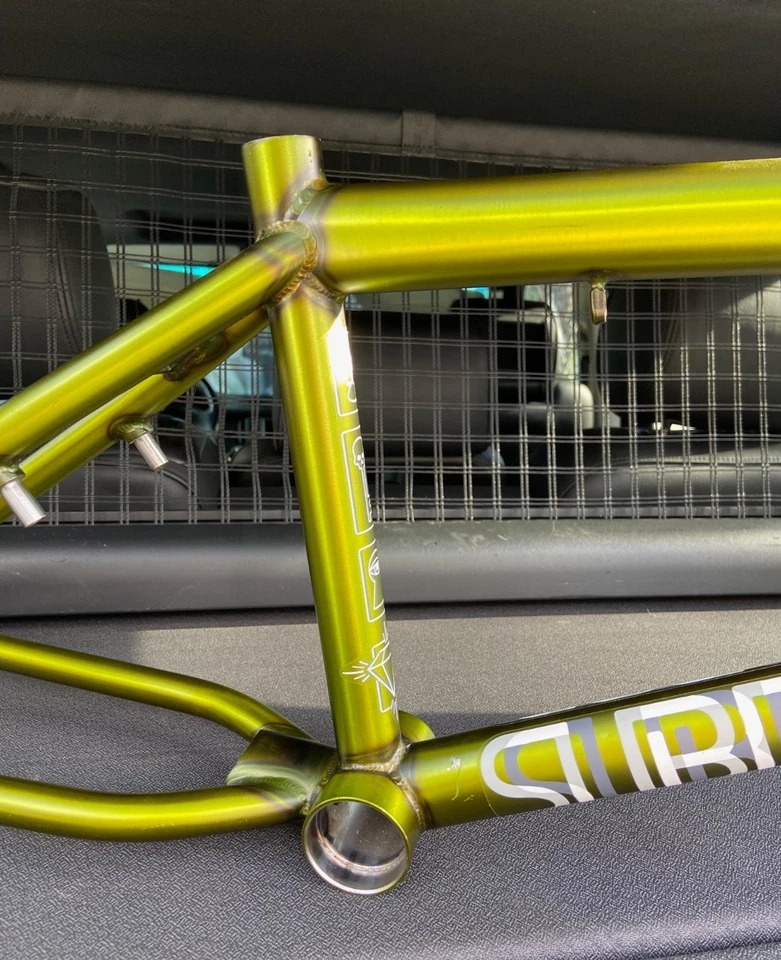 MARCO BICICLETA SUBROSA SALVADOR BMX 20.5" tt DISTRIBUIDOR AUTORIZADO TRANS VERDE NUEVO Foto 4 de 4