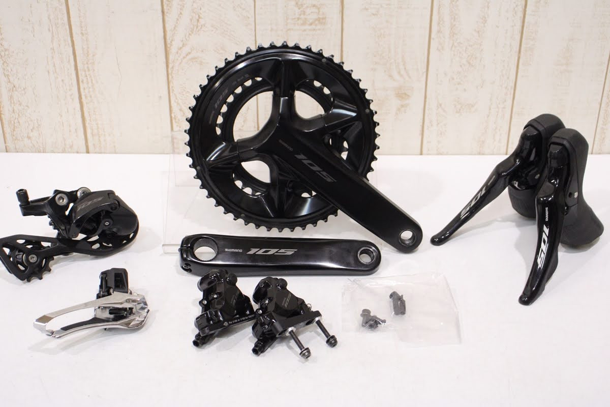 Shimano 105 R7120 Groupset 2x12s Hydraulic Disc Brake 165mm Shimano 105 R7120 Groupset 2x12s Hydraulic Disc Brake 165mm