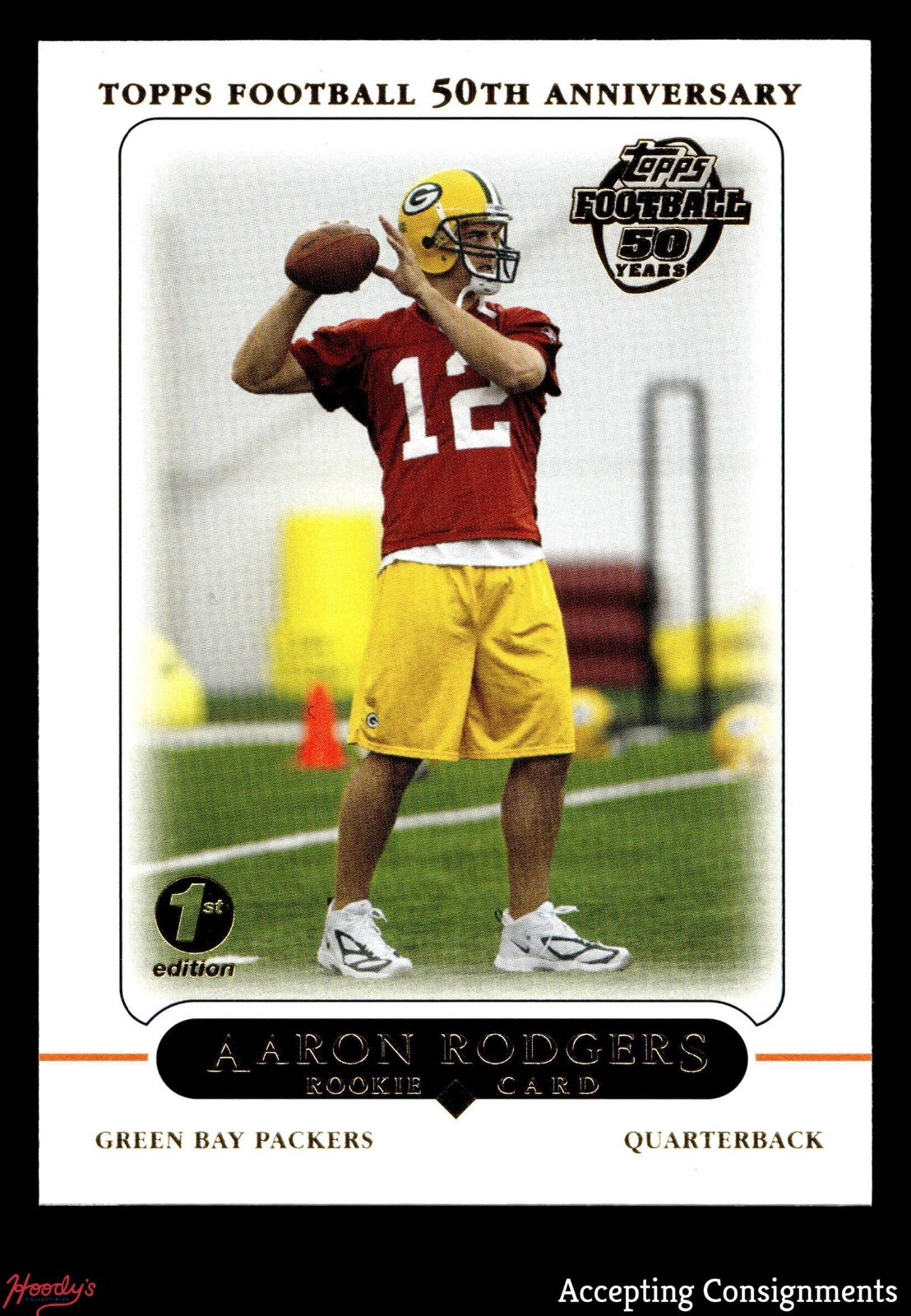 Aaron Rodgers Topps #431 1st Edition