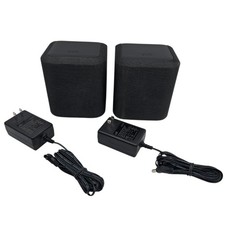 Polk Audio DSR3 Wireless Speakers Surround Sound Left Right w/ Both A/C Adapters