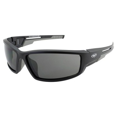 Global Vision Sly 88 Motorcycle Safety Glasses Sunglasses Black Frame w/Smoke