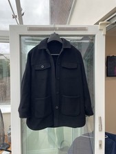 & Other Stories Black Wool Blend Shacket/ Jacket. Size Medium. Great Condition