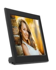 Aluratek 8" Slim Digital Photo Frame with Auto Slideshow Feature - ASDPF08F